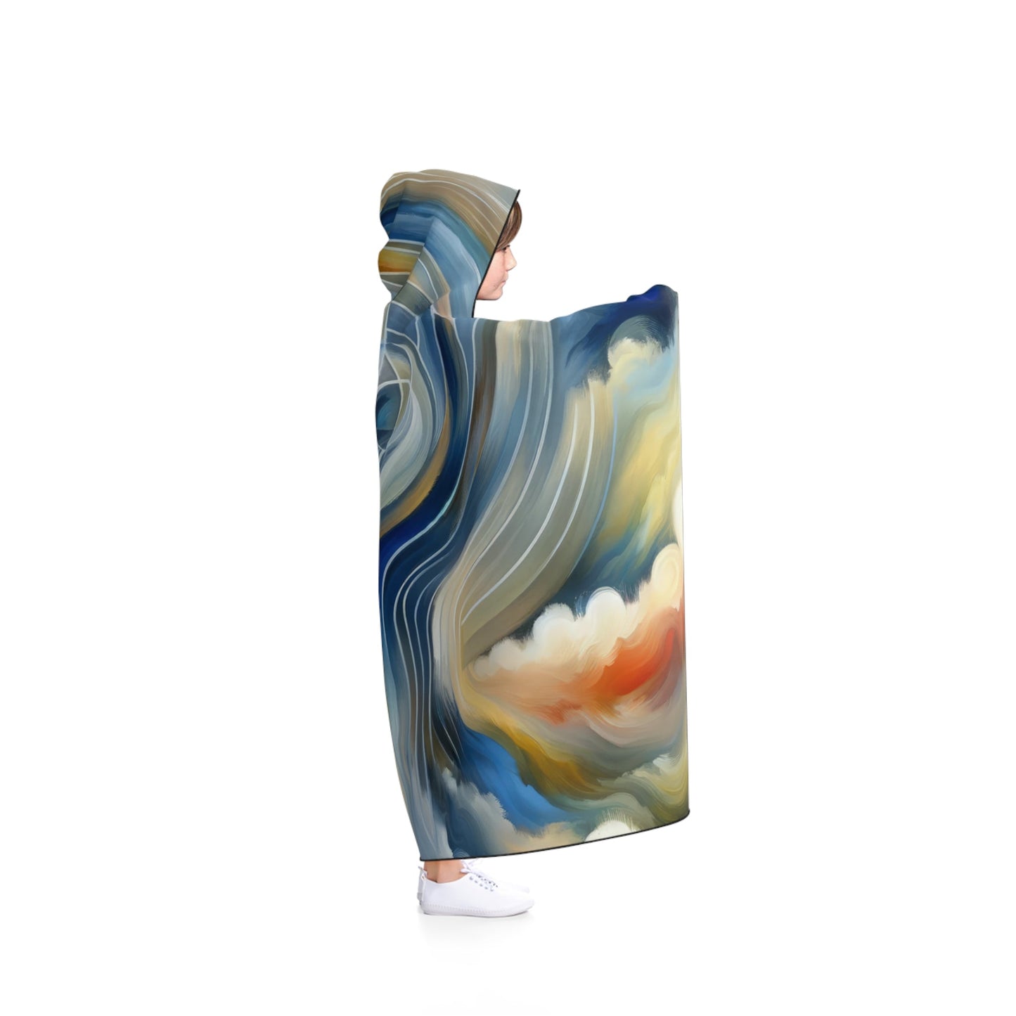 Mindful Unified Awakening Hooded Blanket - ATUH.ART
