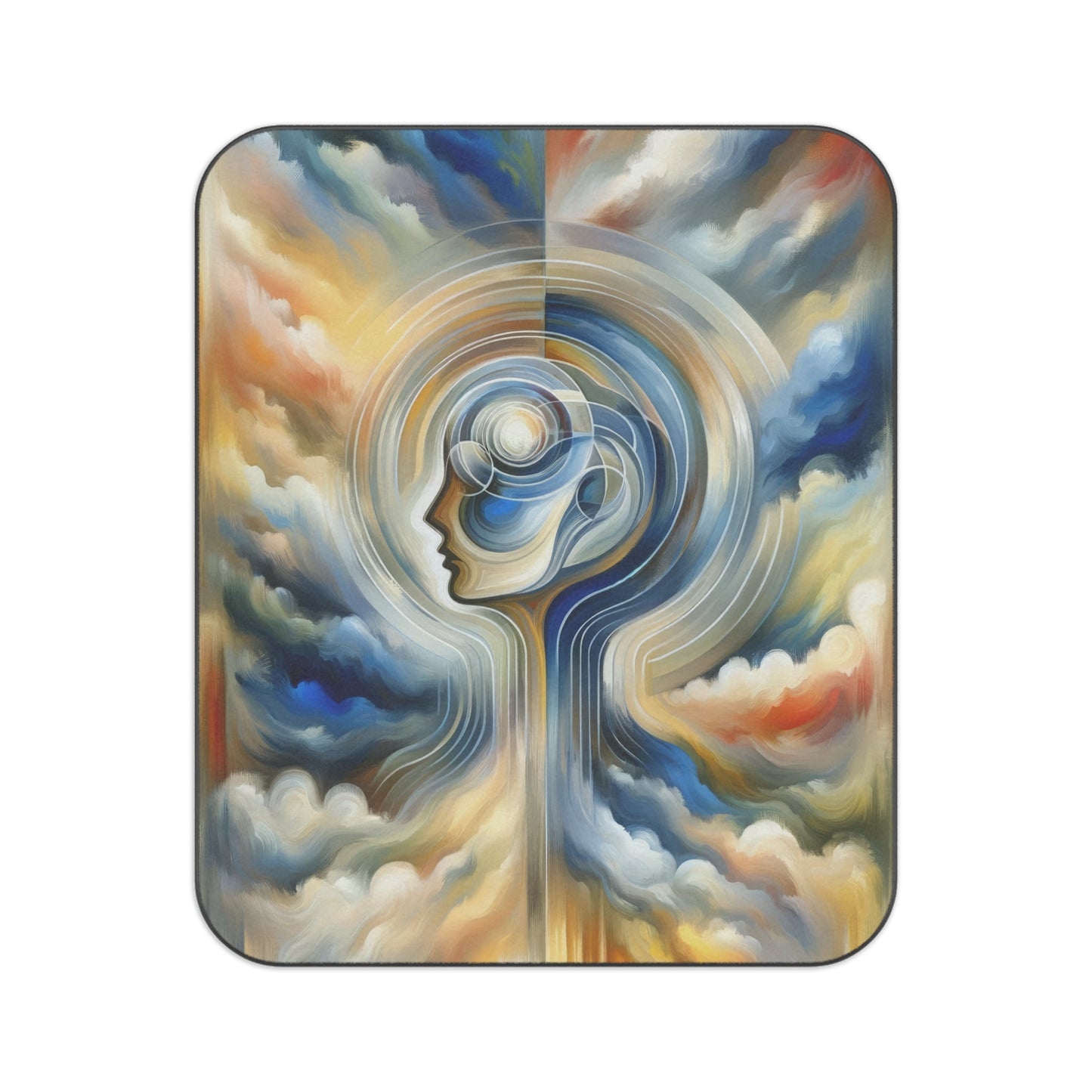 Mindful Unified Awakening Picnic Blanket - ATUH.ART