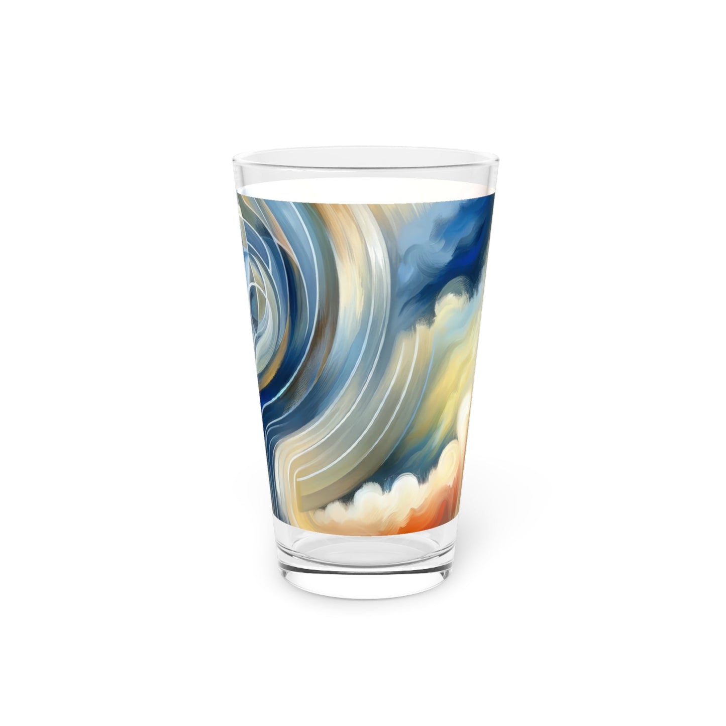 Mindful Unified Awakening Pint Glass, 16oz - ATUH.ART