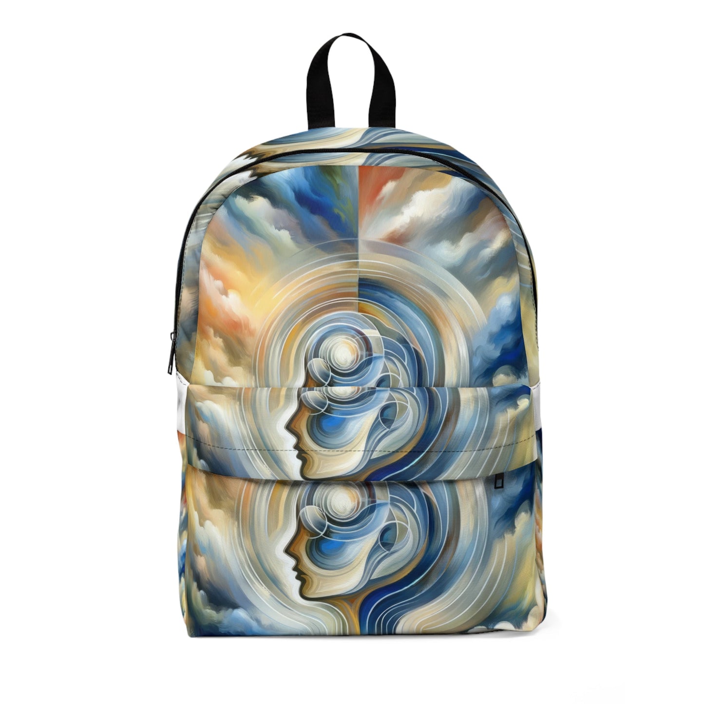 Mindful Unified Awakening Unisex Classic Backpack - ATUH.ART
