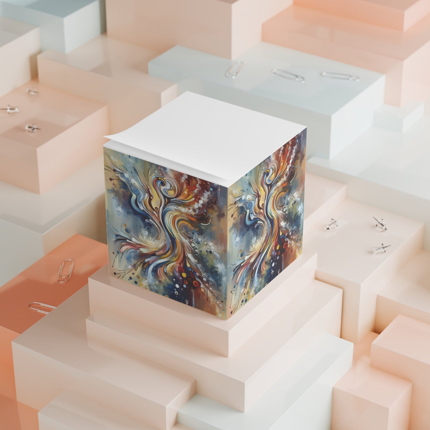 Mindfulness Motion Divine Note Cube - ATUH.ART