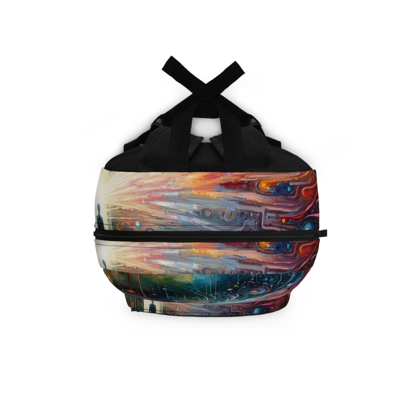 Mirror Wholeness Tachism Backpack - ATUH.ART