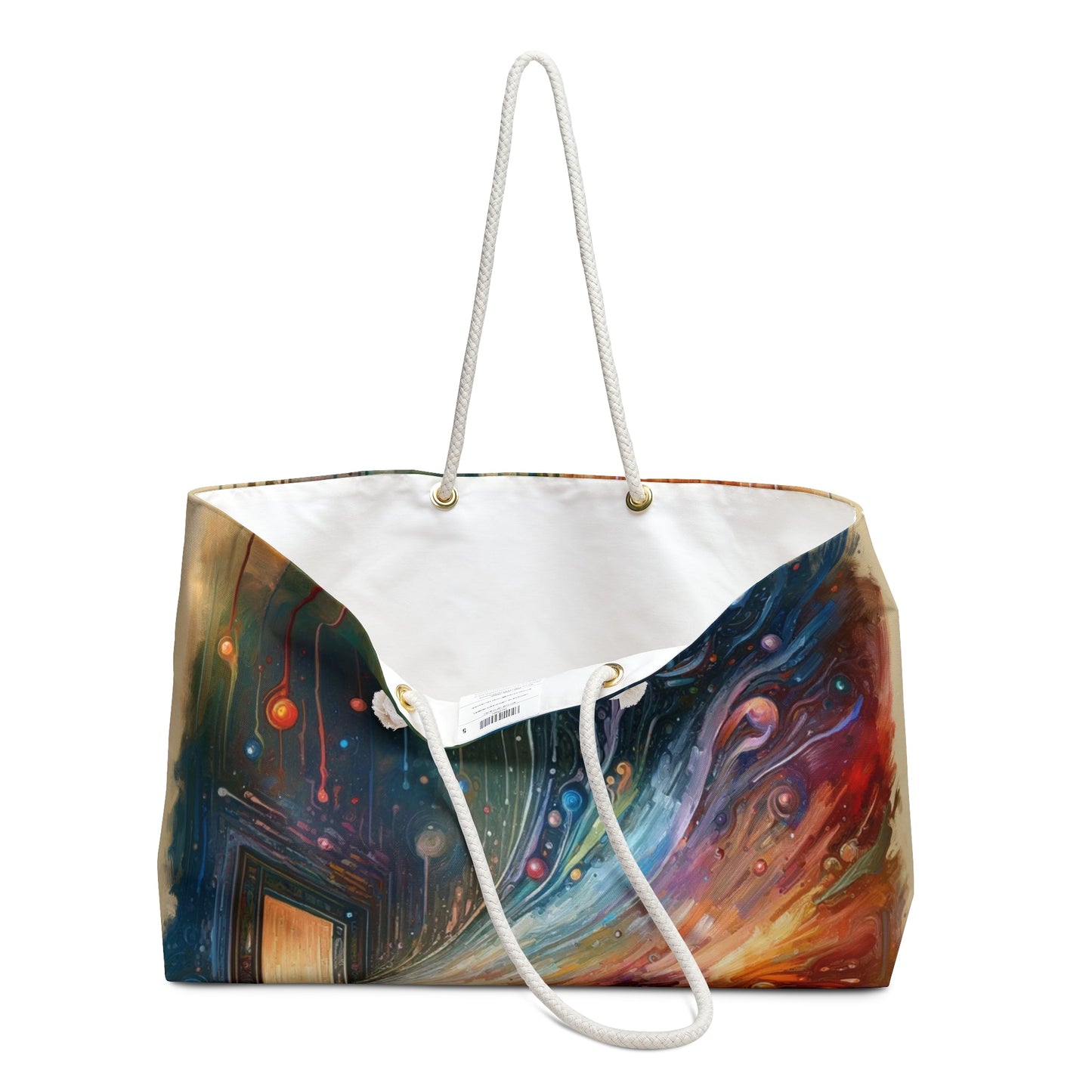 Mirror Wholeness Tachism Weekender Bag - ATUH.ART