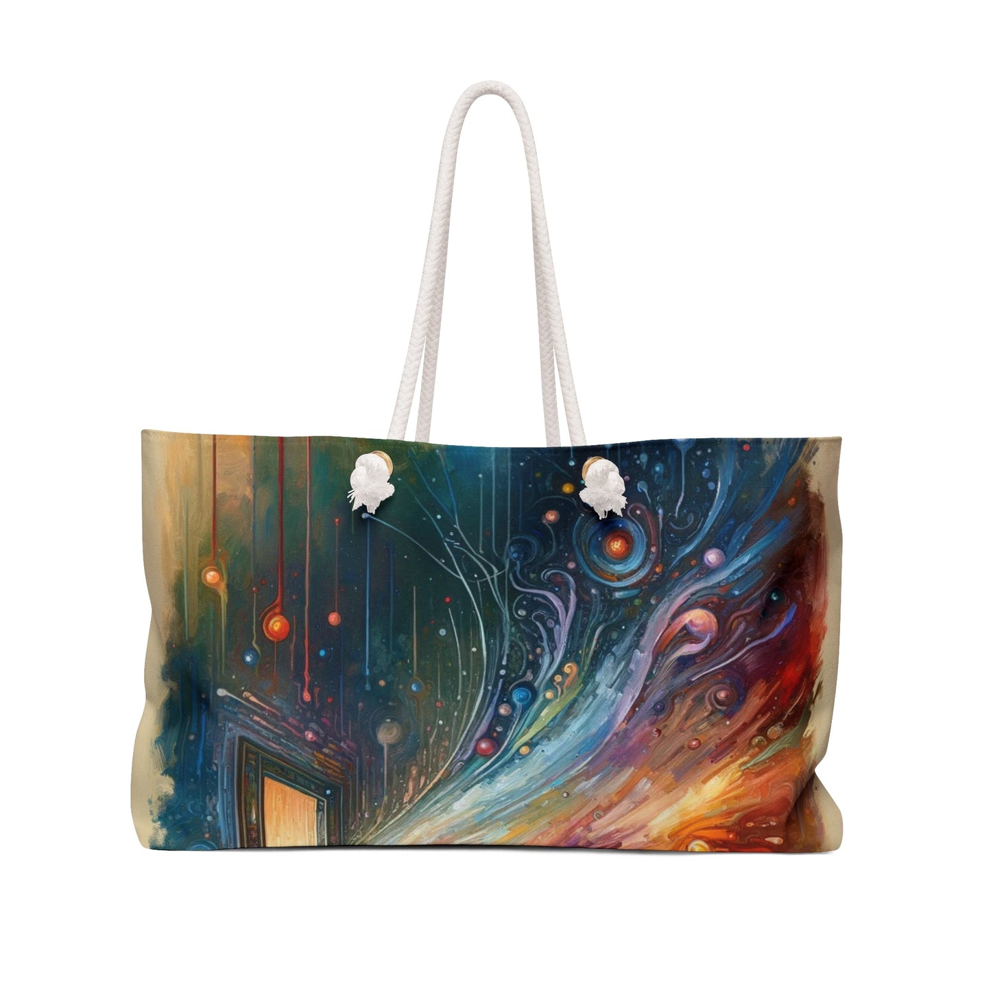 Mirror Wholeness Tachism Weekender Bag - ATUH.ART