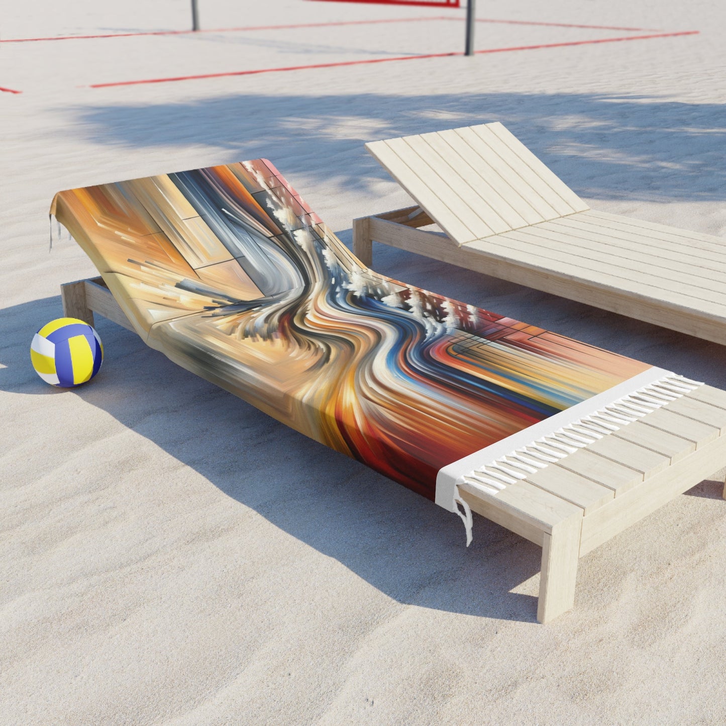 Model Dynamic Transition Boho Beach Cloth - ATUH.ART