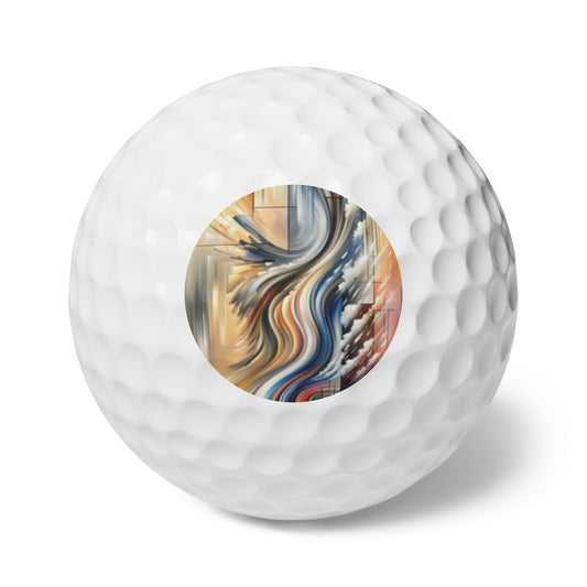 Model Dynamic Transition Golf Balls, 6pcs - ATUH.ART