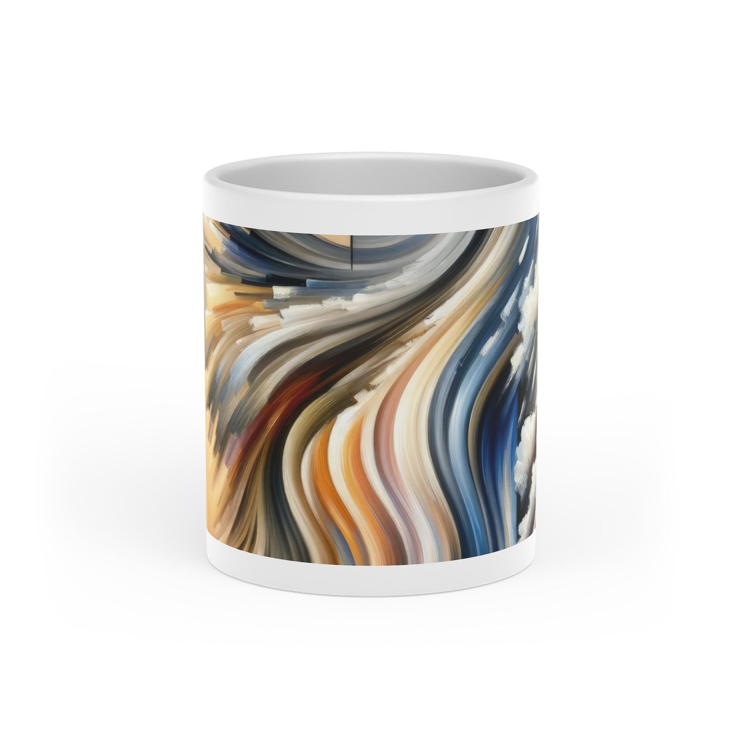 Model Dynamic Transition Heart-Shaped Mug - ATUH.ART