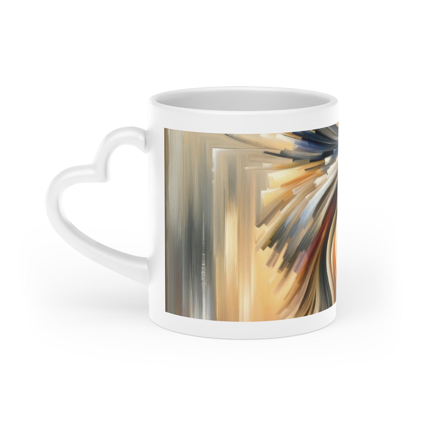 Model Dynamic Transition Heart-Shaped Mug - ATUH.ART