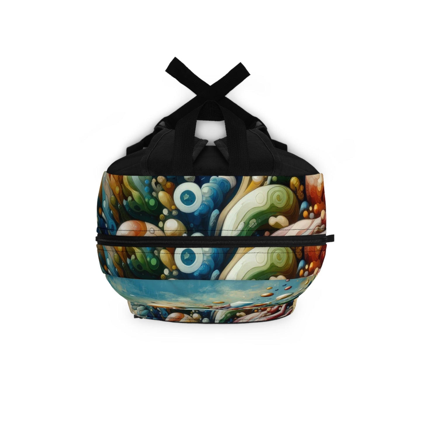 Nourishing Tachism Symphony Backpack - ATUH.ART