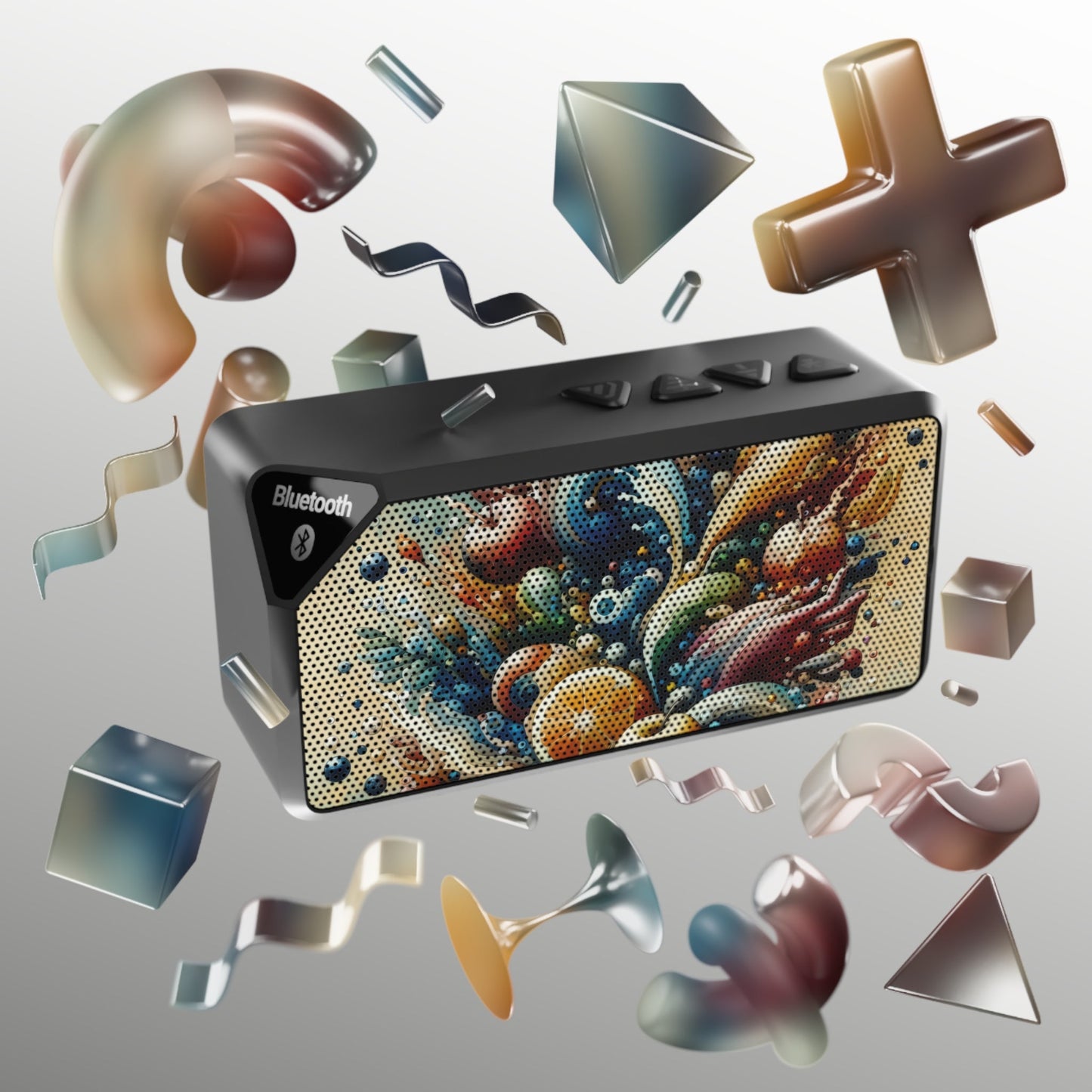 Nourishing Tachism Symphony Jabba Bluetooth Speaker - ATUH.ART