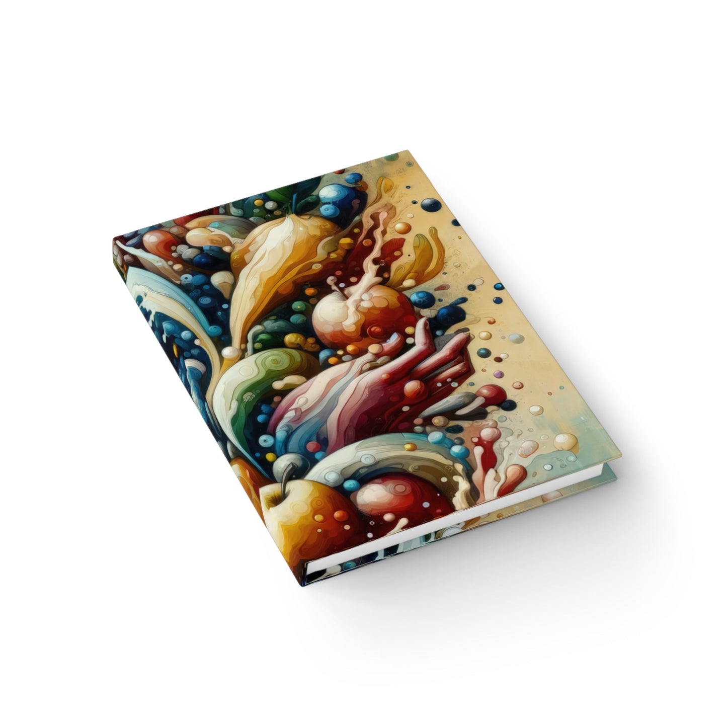 Nourishing Tachism Symphony Journal - Blank - ATUH.ART