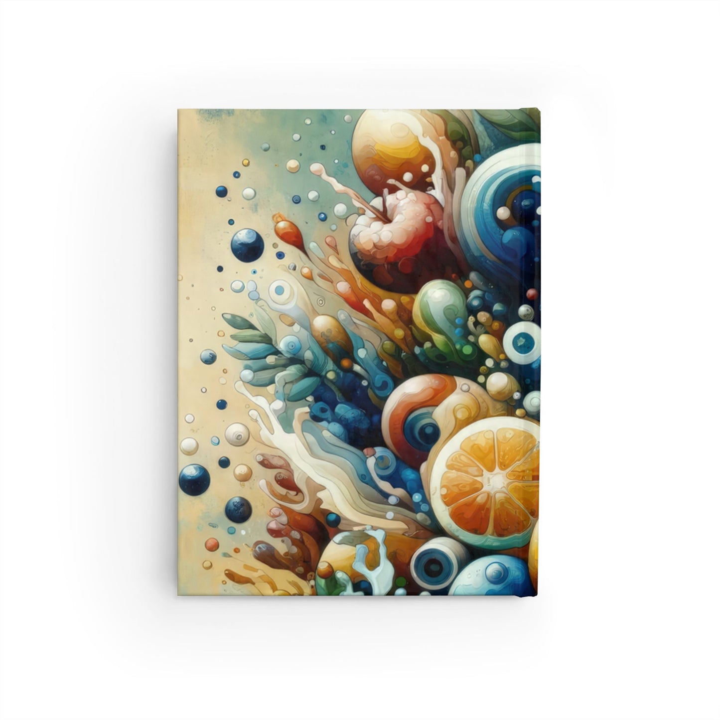 Nourishing Tachism Symphony Journal - Blank - ATUH.ART