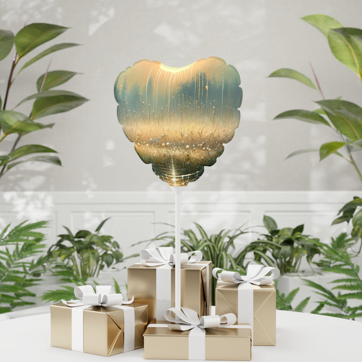 Observant Delicacy Heart Balloon (Round and Heart-shaped), 11" - ATUH.ART