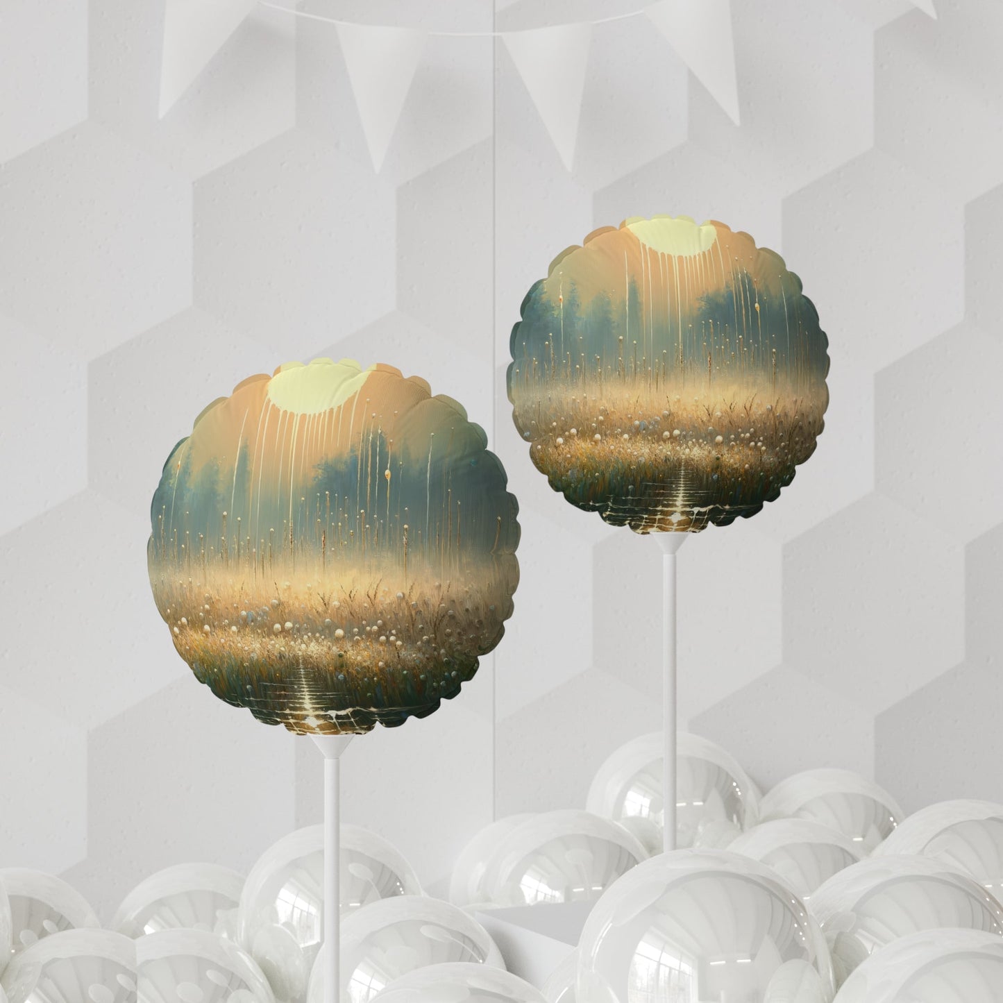 Observant Delicacy Heart Balloon (Round and Heart-shaped), 11" - ATUH.ART
