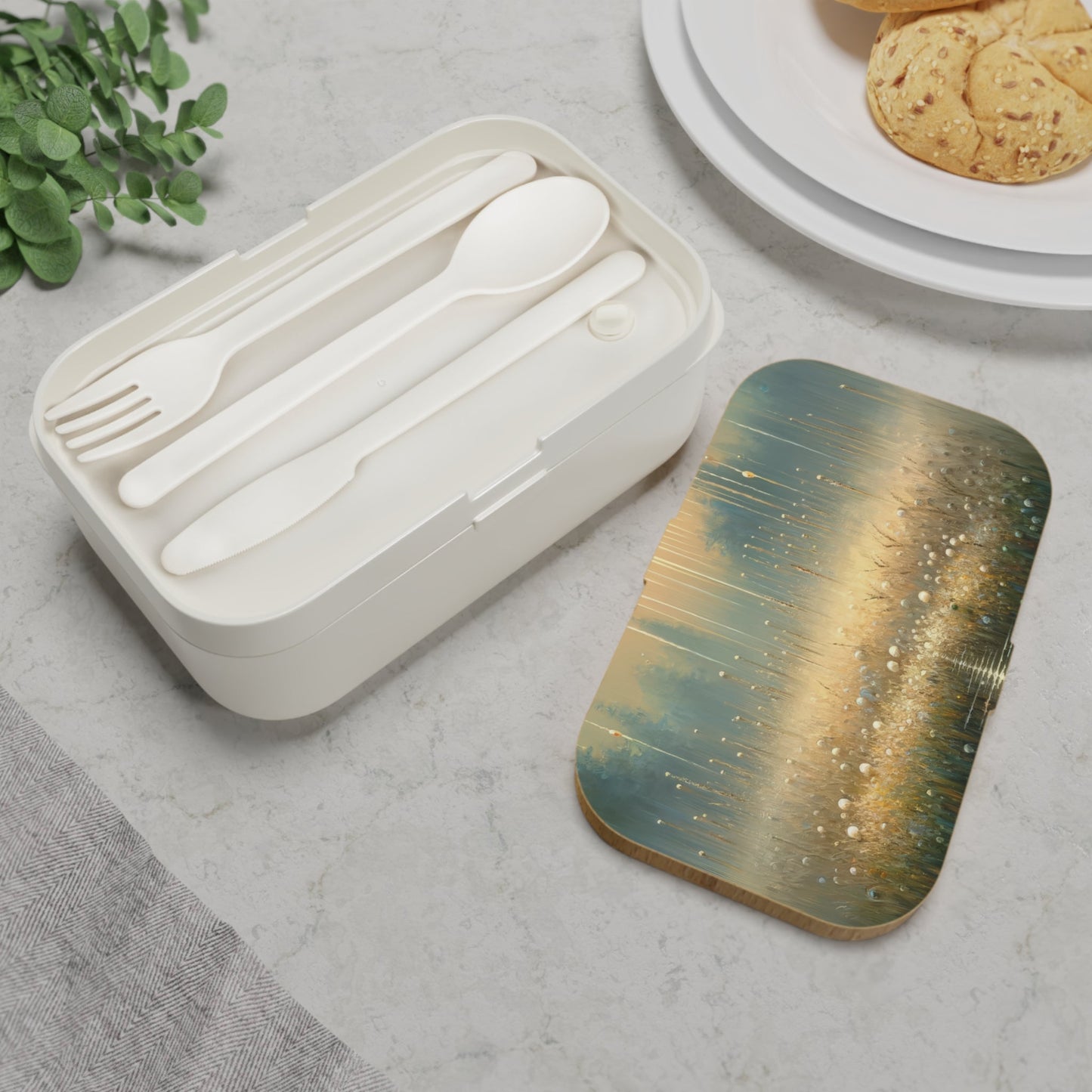 Observant Delicacy Heart Bento Lunch Box - ATUH.ART