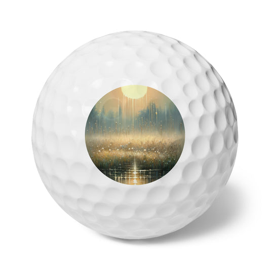 Observant Delicacy Heart Golf Balls, 6pcs - ATUH.ART