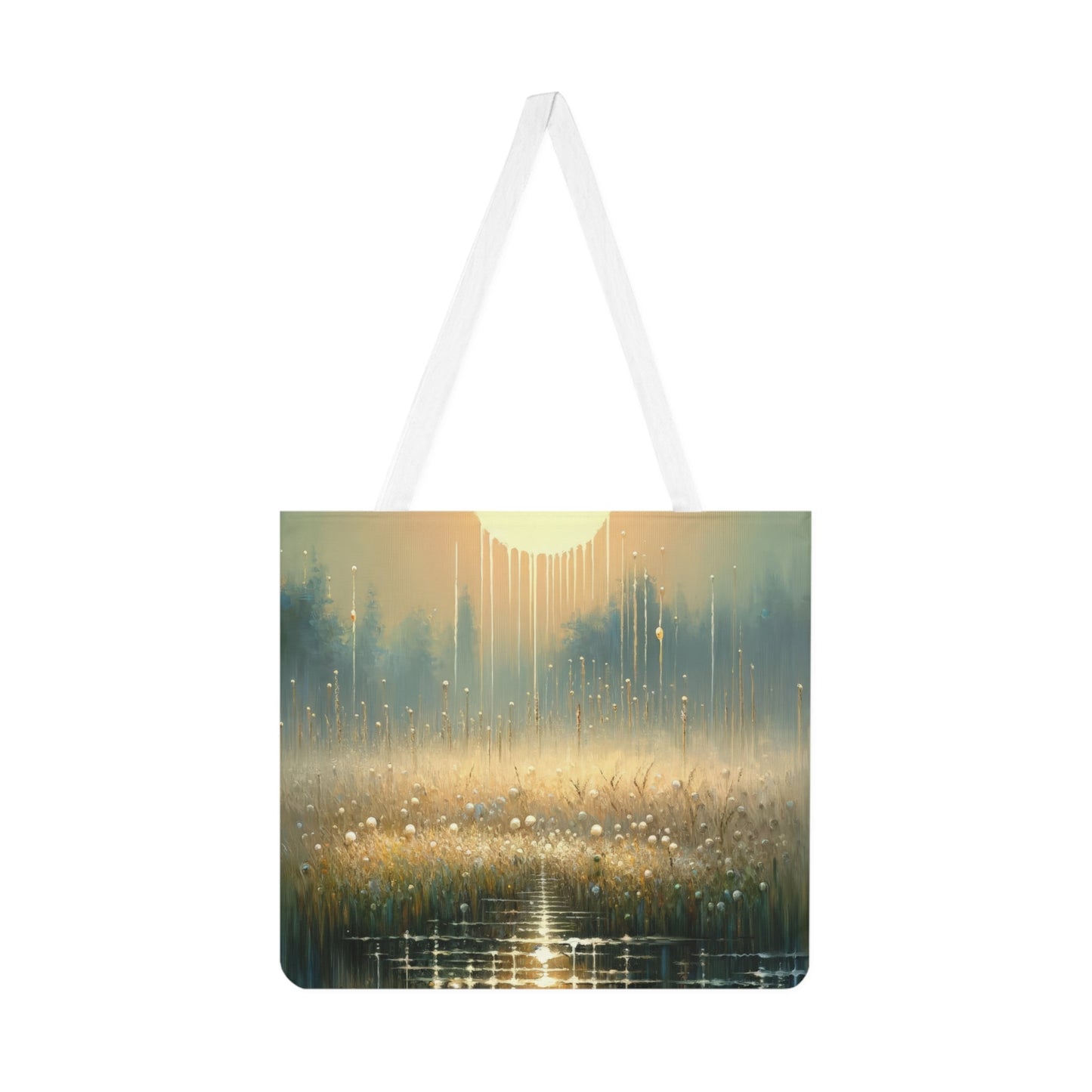 Observant Delicacy Heart Shoulder Tote Bag (AOP) - ATUH.ART