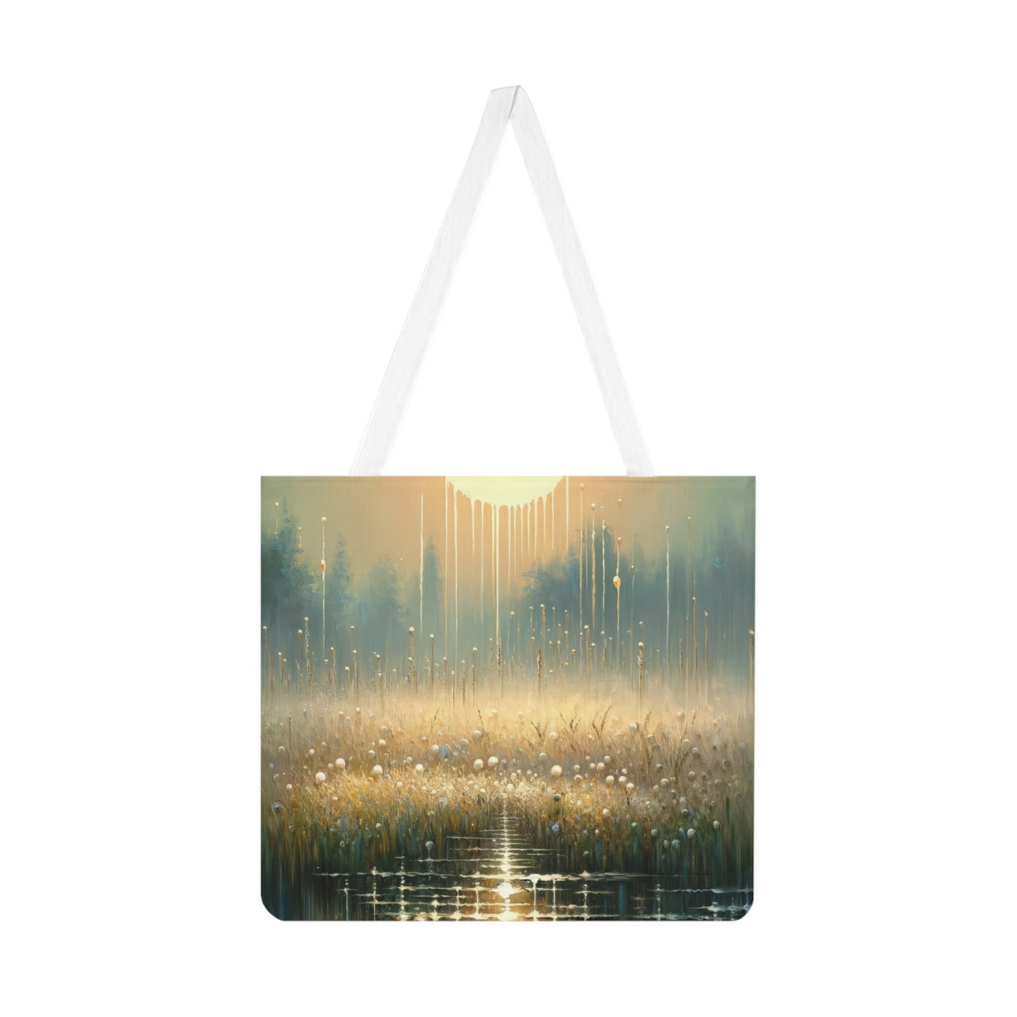 Observant Delicacy Heart Shoulder Tote Bag (AOP) - ATUH.ART