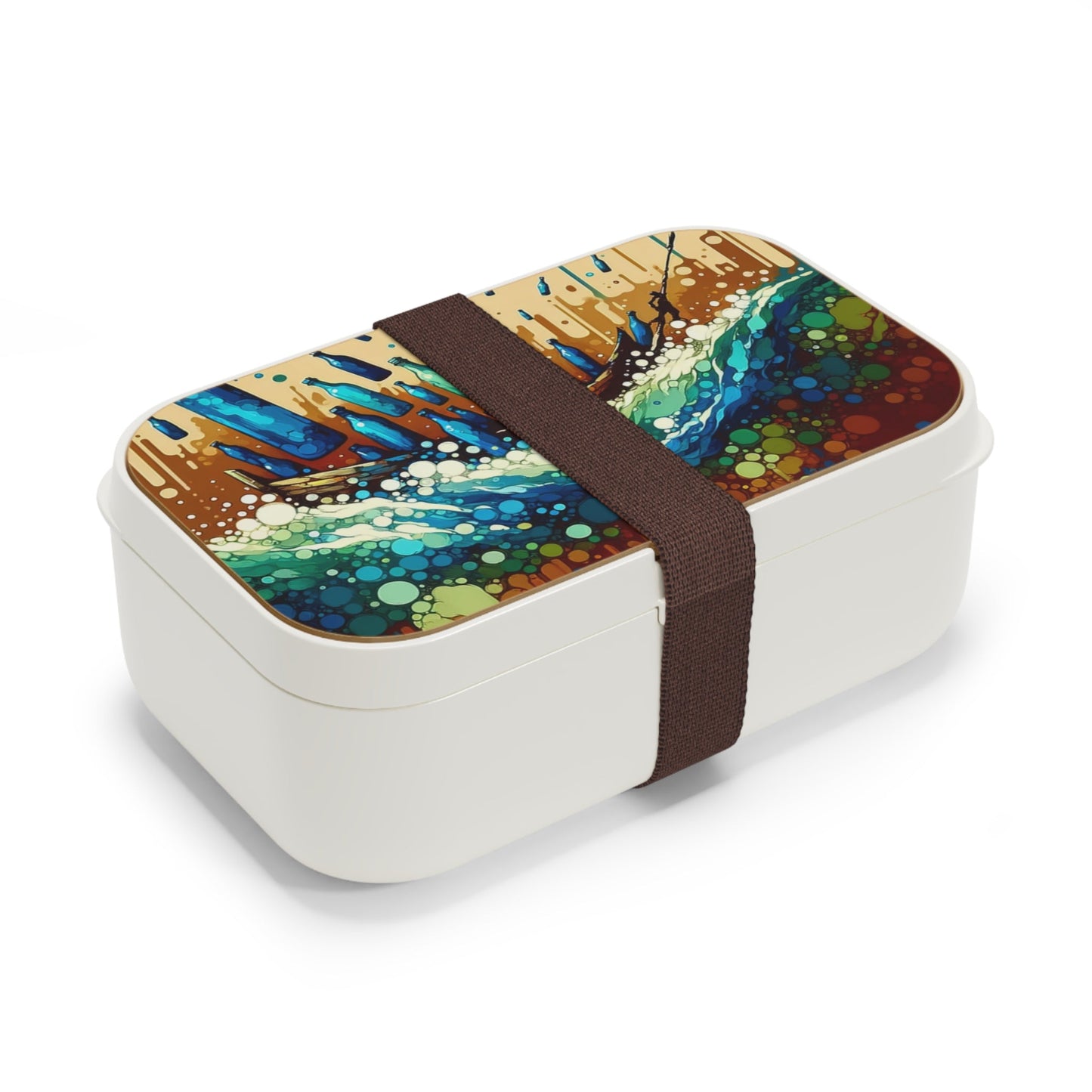 Oceanic Bottle Rescue Bento Lunch Box - ATUH.ART