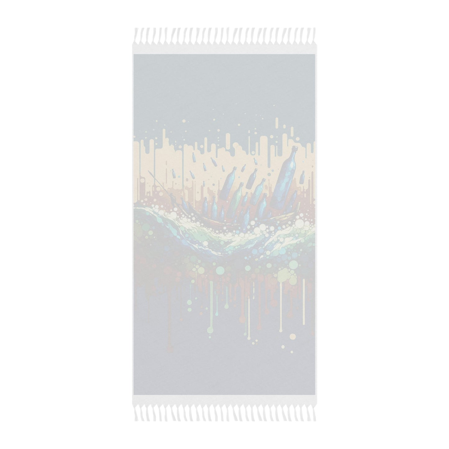 Oceanic Bottle Rescue Boho Beach Cloth - ATUH.ART