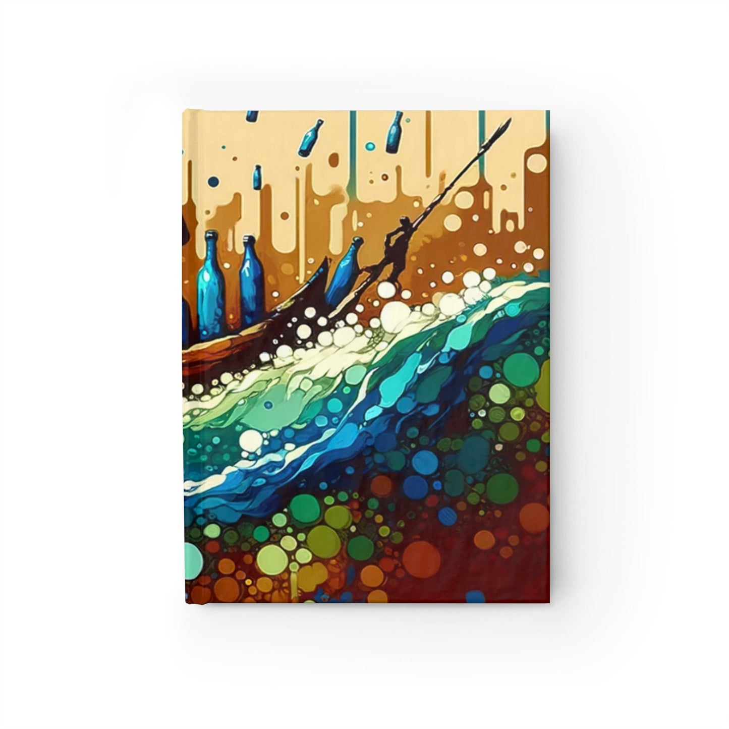 Oceanic Bottle Rescue Journal - Blank - ATUH.ART