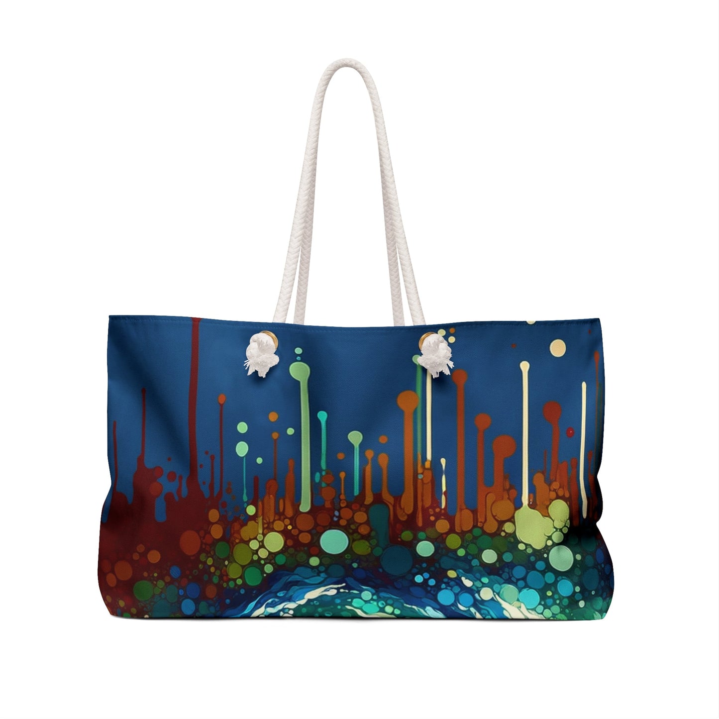 Oceanic Bottle Rescue Weekender Bag - ATUH.ART