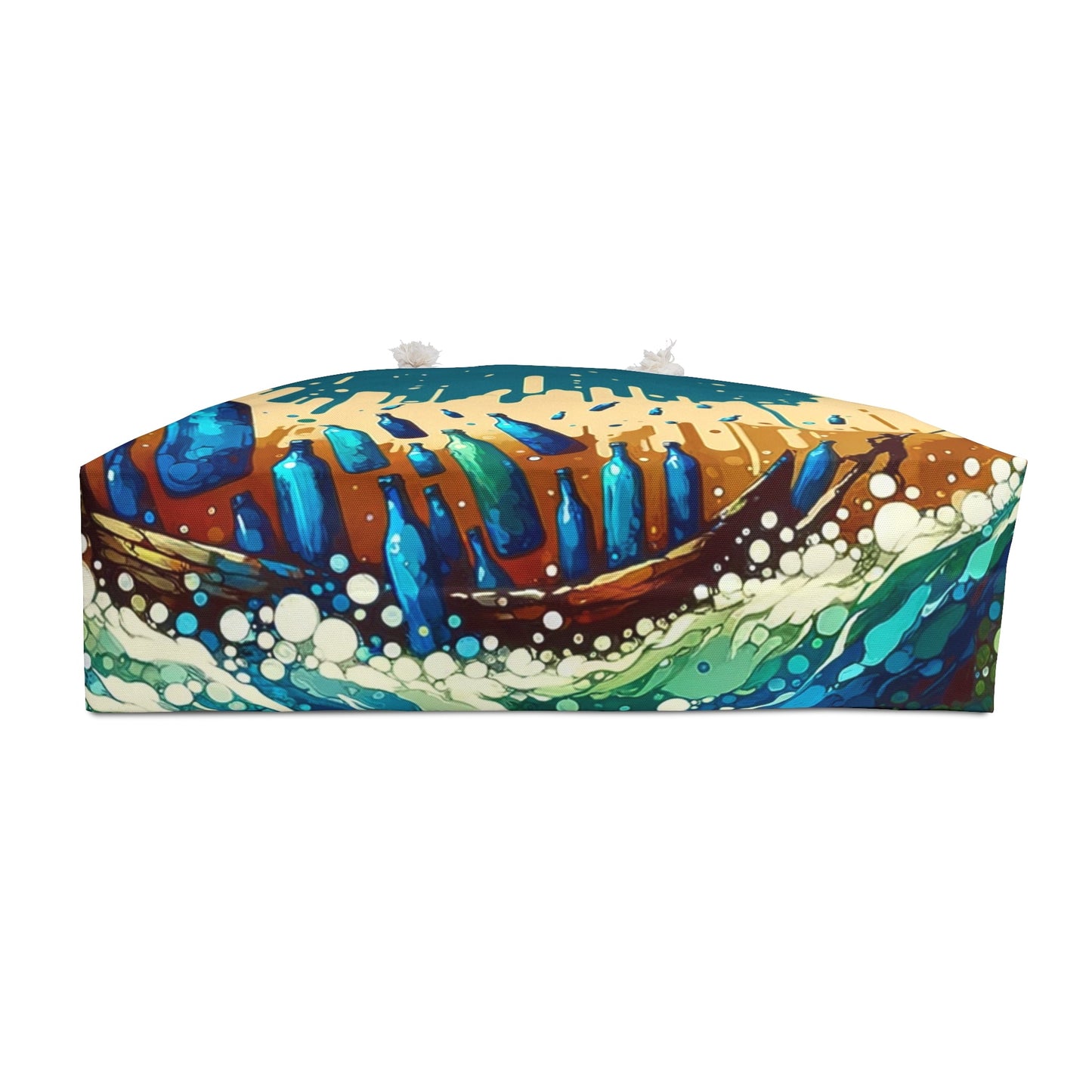 Oceanic Bottle Rescue Weekender Bag - ATUH.ART