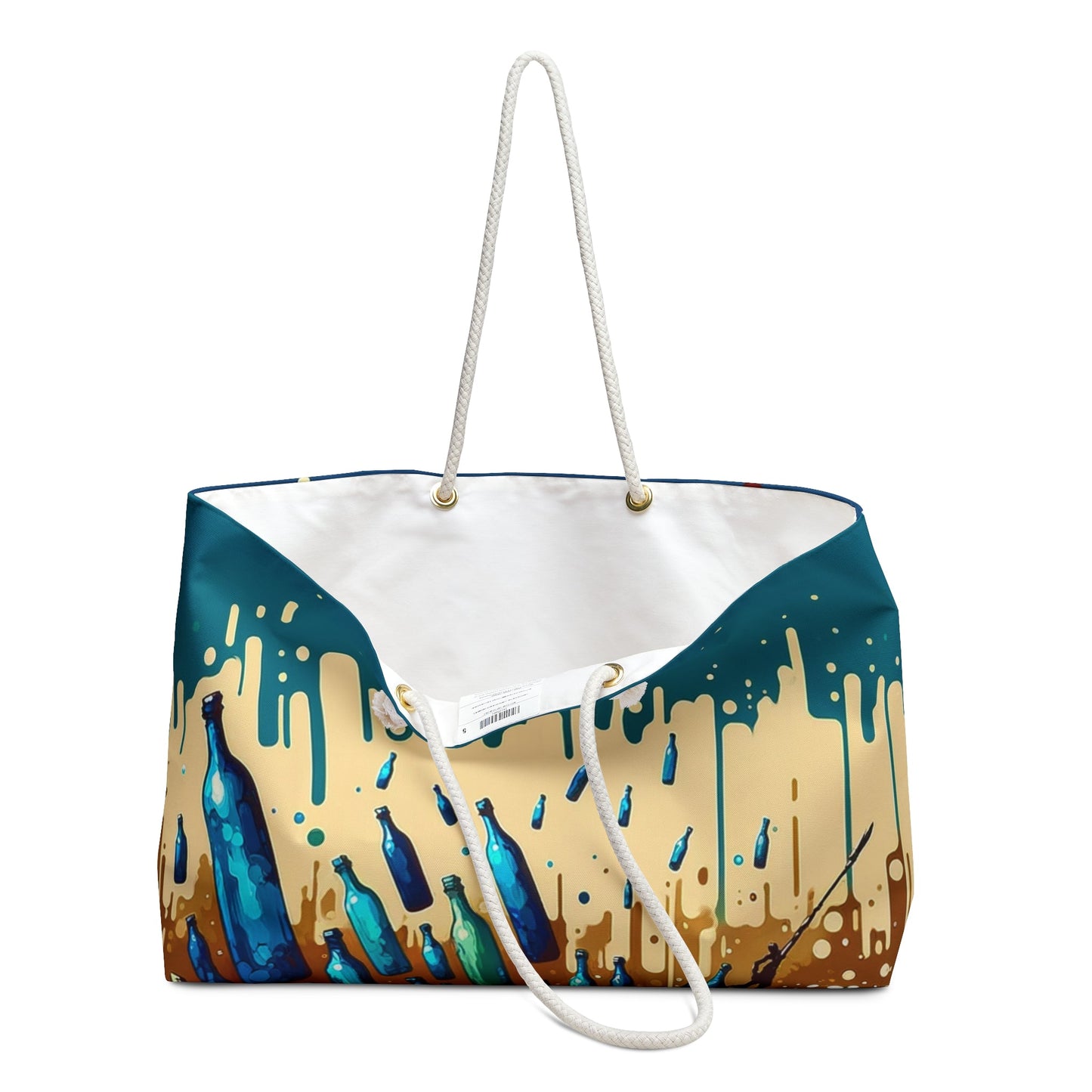 Oceanic Bottle Rescue Weekender Bag - ATUH.ART