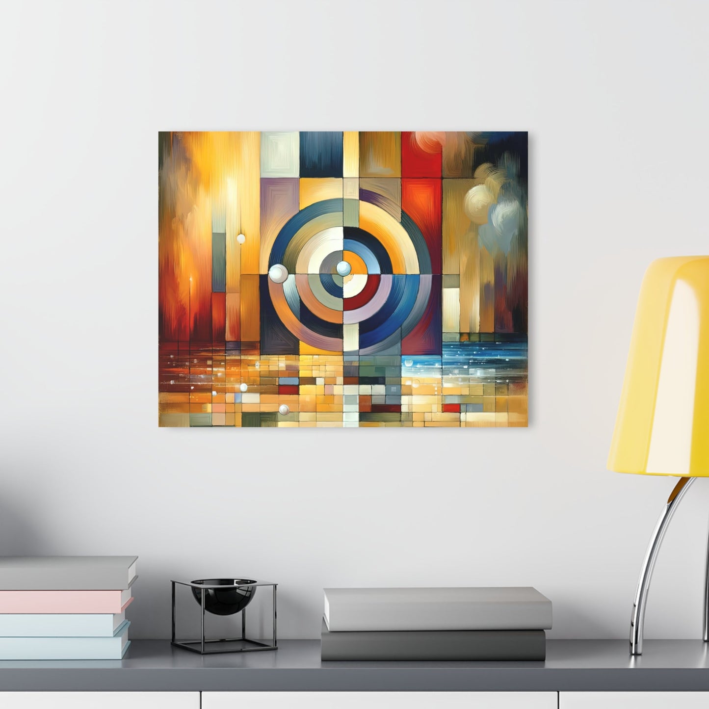 Oneness Through Tachism Acrylic Prints (French Cleat Hanging) - ATUH.ART