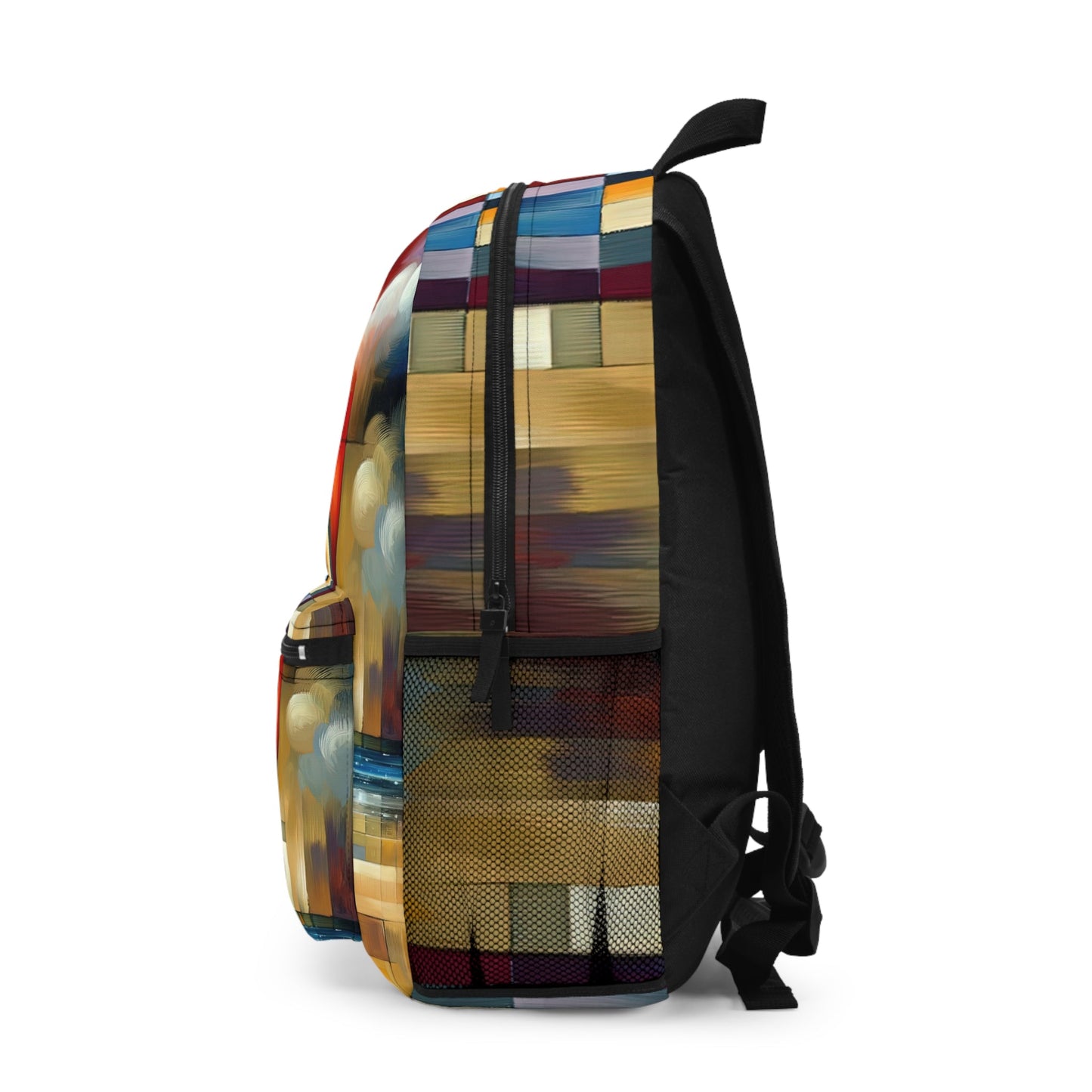 Oneness Through Tachism Backpack - ATUH.ART