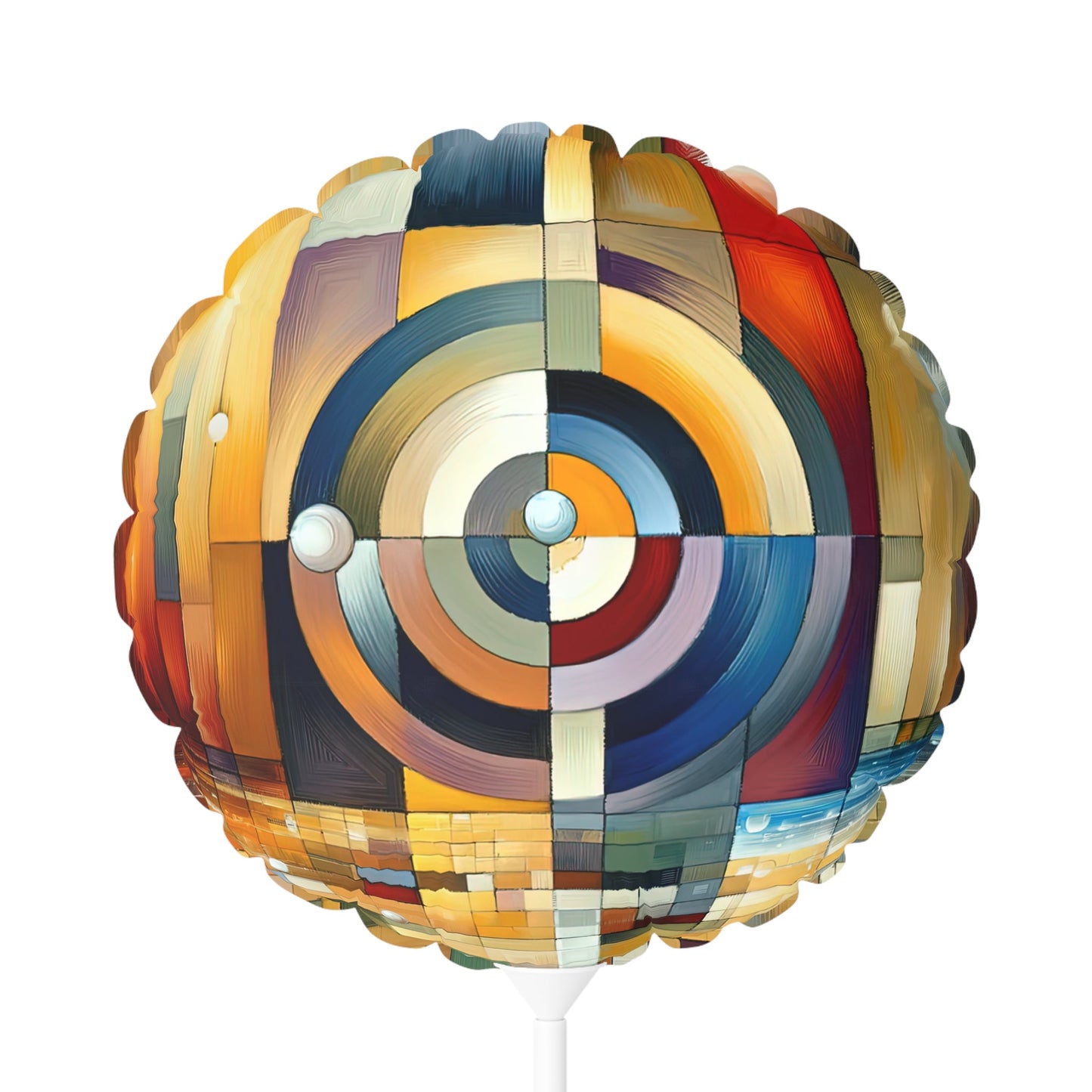 Oneness Through Tachism Balloon (Round and Heart-shaped), 11" - ATUH.ART