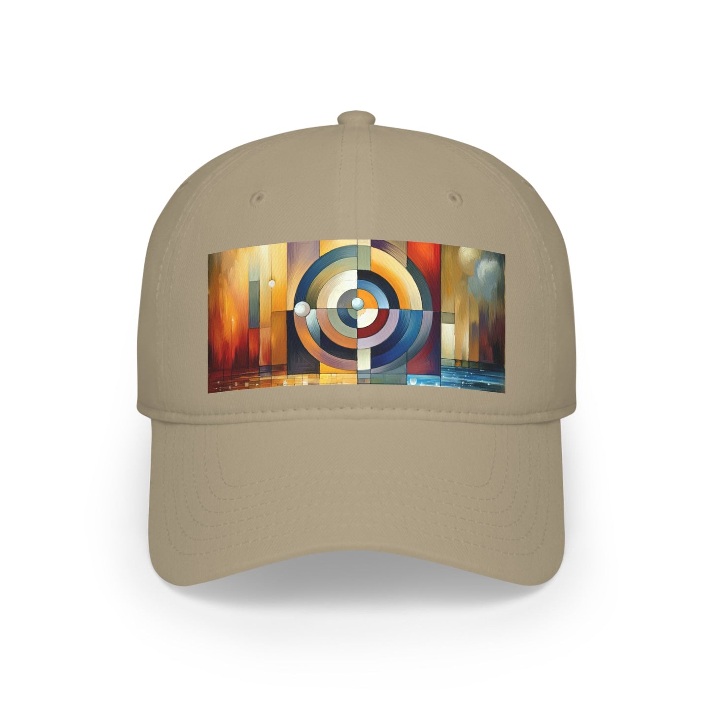 Oneness Through Tachism Low Profile Baseball Cap - ATUH.ART