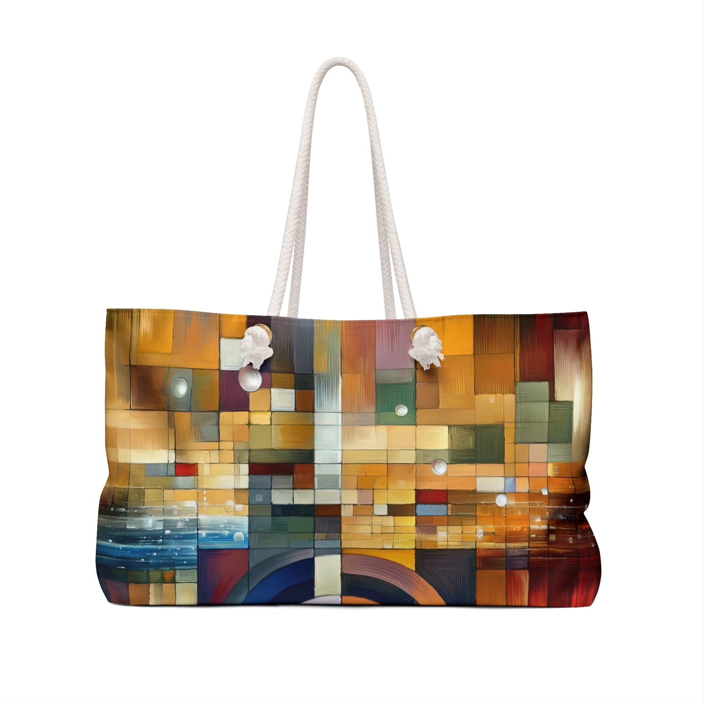 Oneness Through Tachism Weekender Bag - ATUH.ART