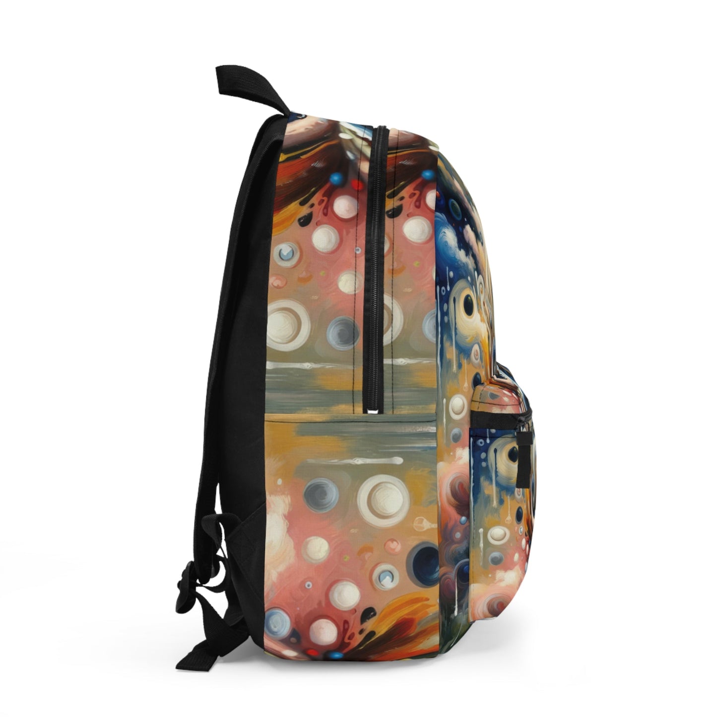 Paradoxical Embrace Tachism Backpack - ATUH.ART