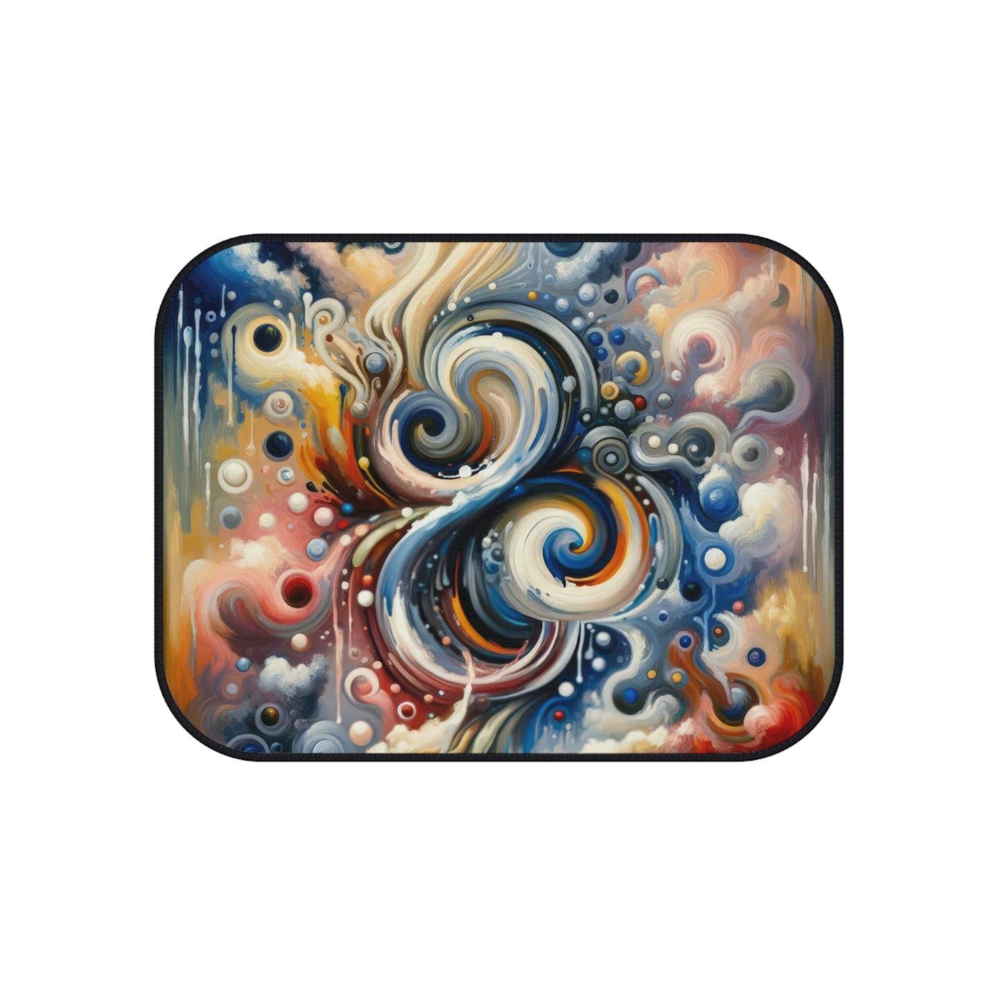 Paradoxical Embrace Tachism Car Mats (Set of 4) - ATUH.ART