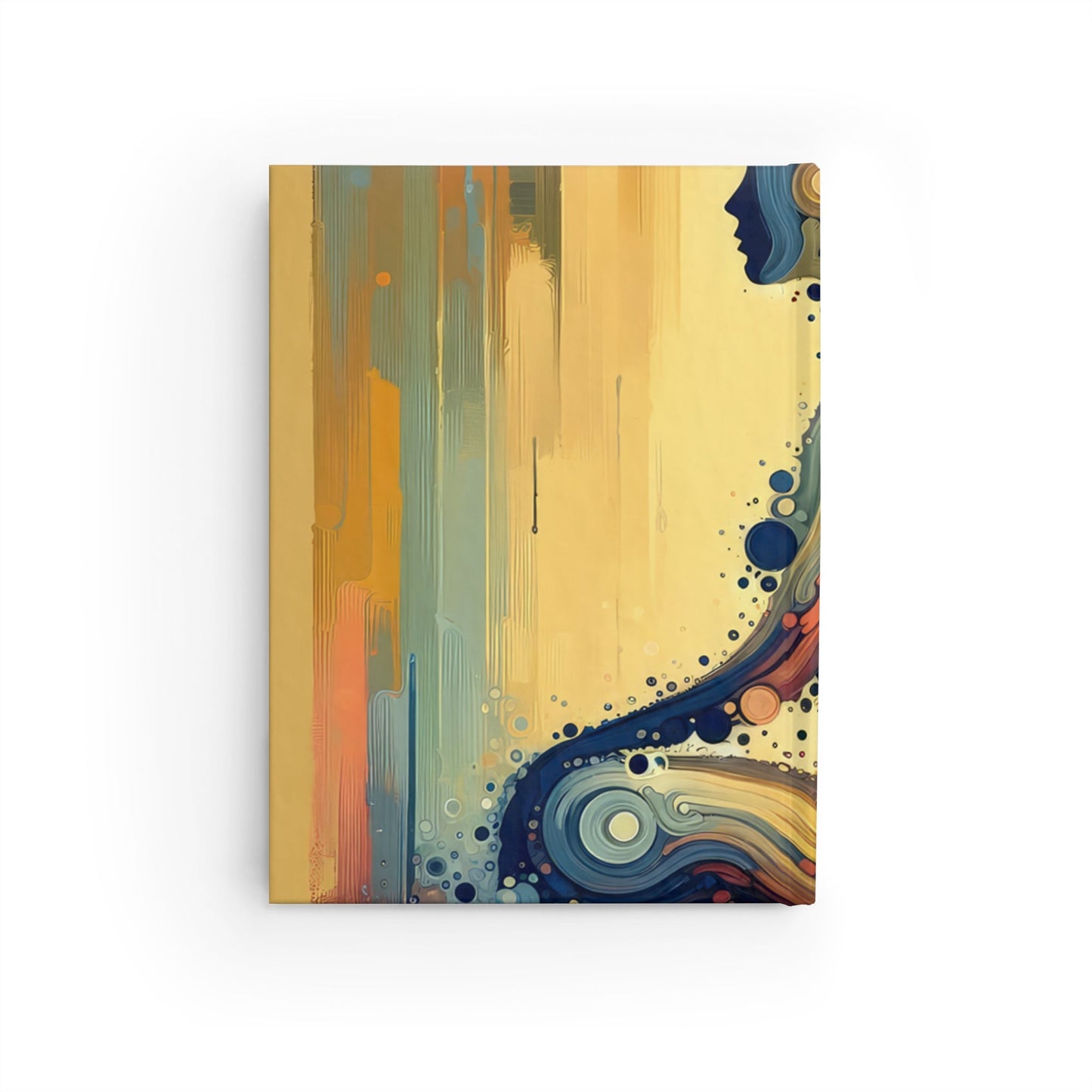 Patience Essence Tachism Journal - Blank - ATUH.ART
