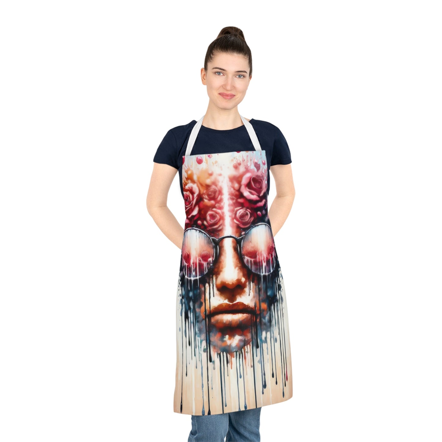 Perception Cleansing Tachism Adult Apron (AOP) - ATUH.ART