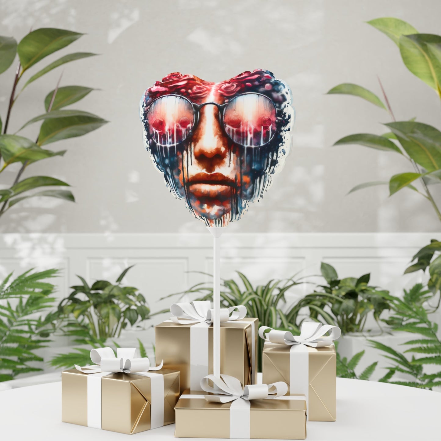 Perception Cleansing Tachism Balloon (Round and Heart-shaped), 11" - ATUH.ART