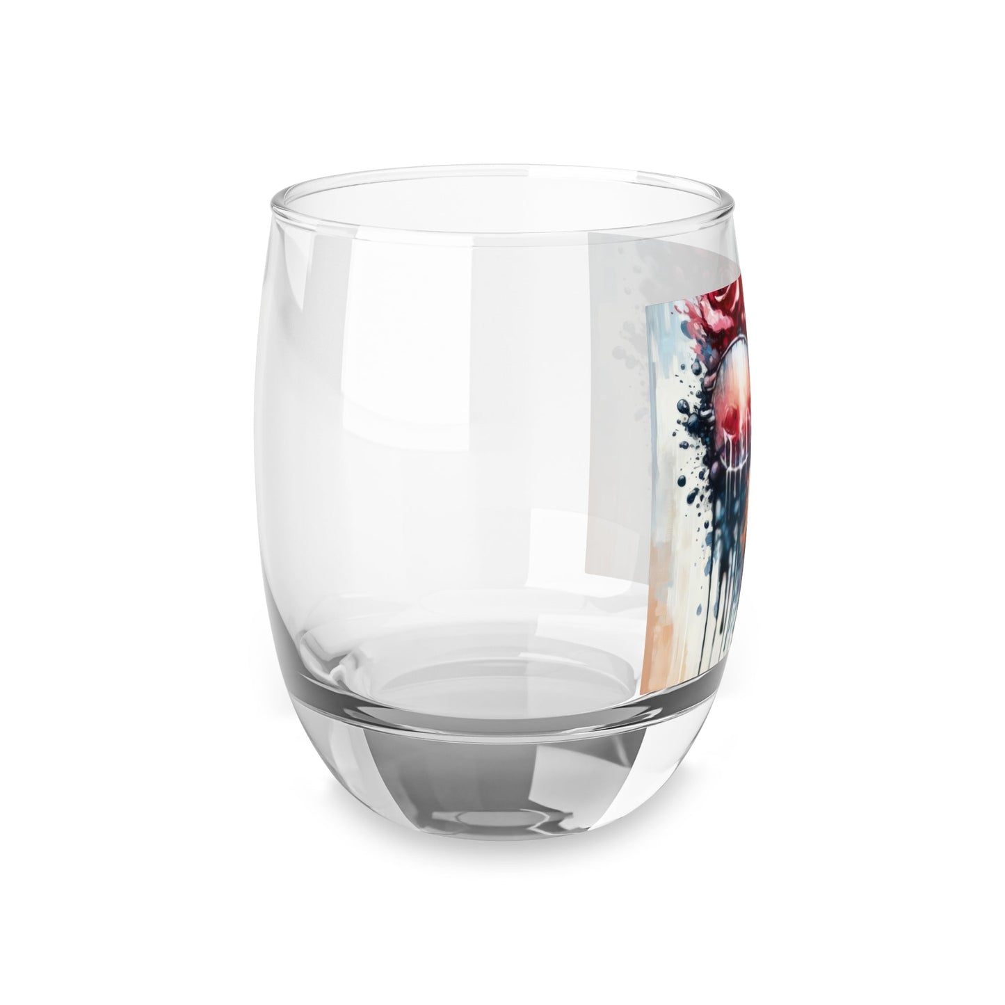 Perception Cleansing Tachism Whiskey Glass - ATUH.ART