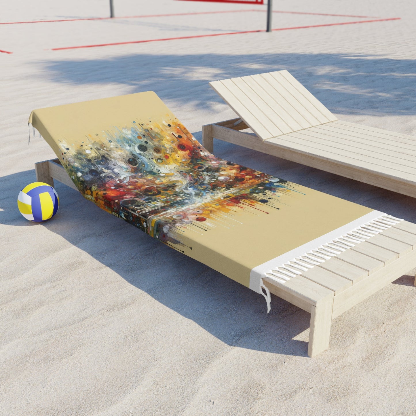 Perception Mosaic Abstract Boho Beach Cloth - ATUH.ART