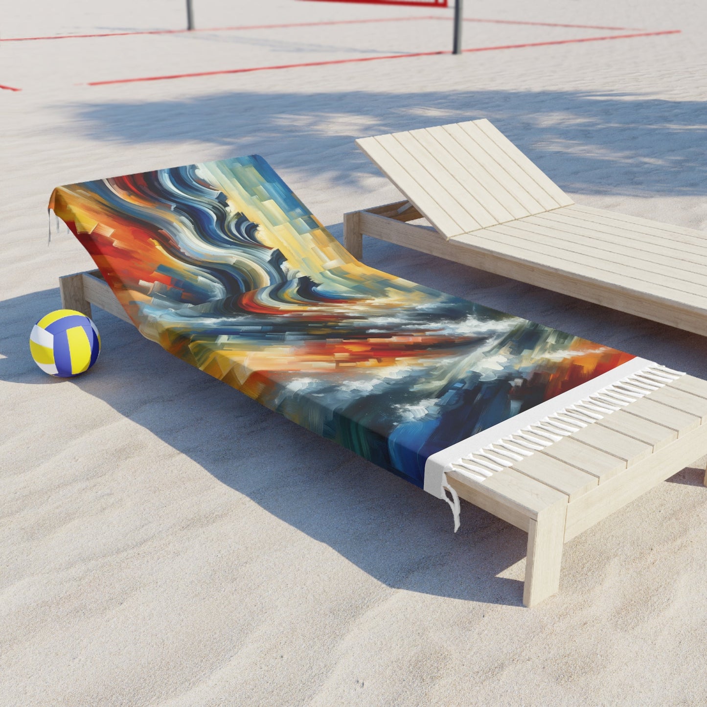 Persistence Force Abstract Boho Beach Cloth - ATUH.ART