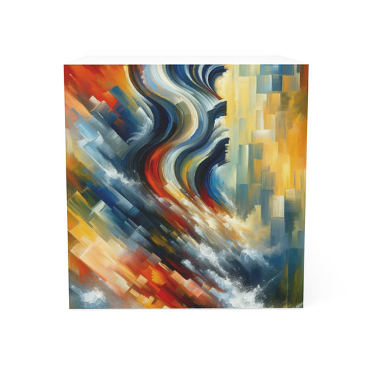 Persistence Force Abstract Note Cube - ATUH.ART
