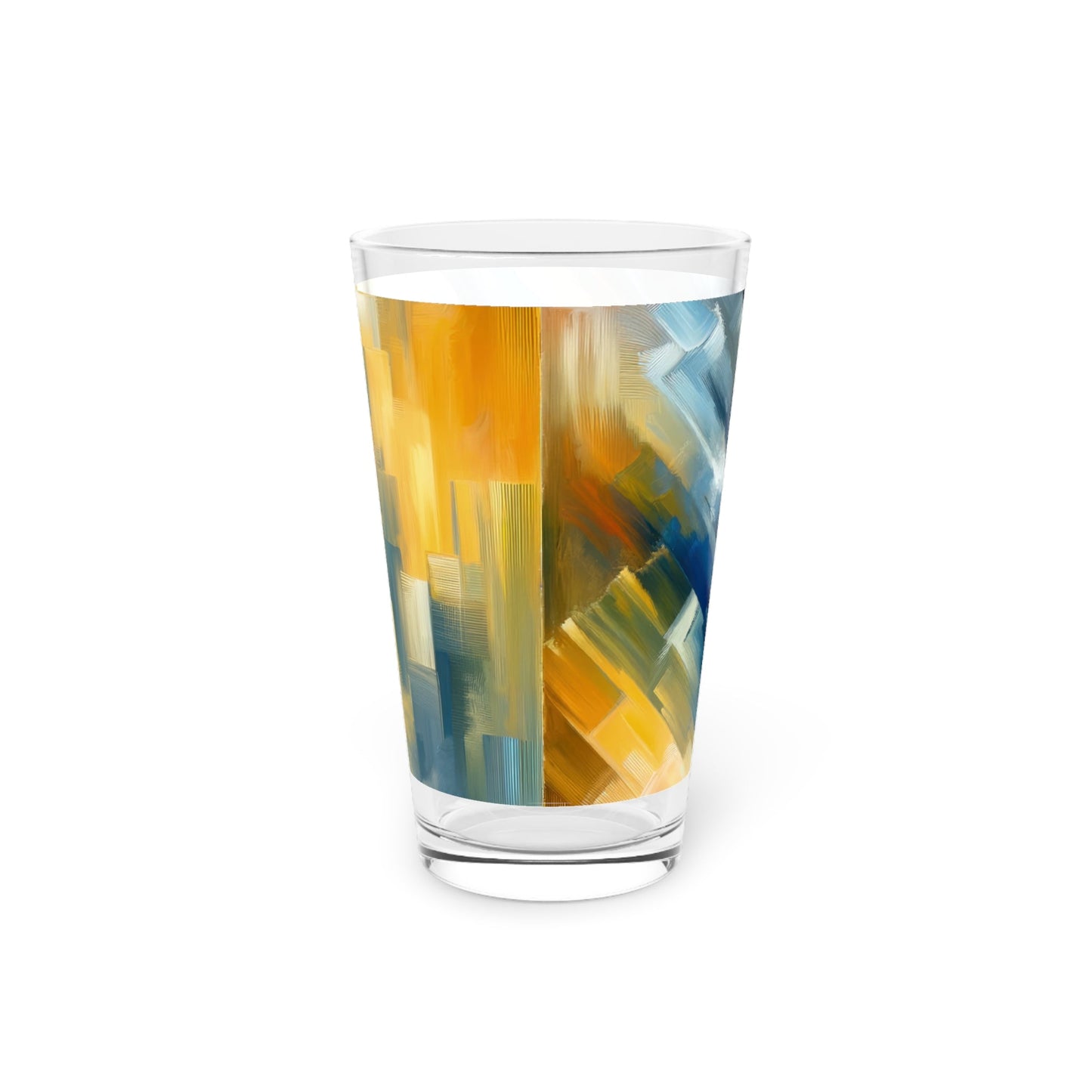 Persistence Force Abstract Pint Glass, 16oz - ATUH.ART