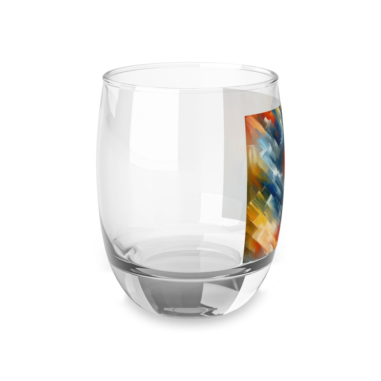 Persistence Force Abstract Whiskey Glass - ATUH.ART