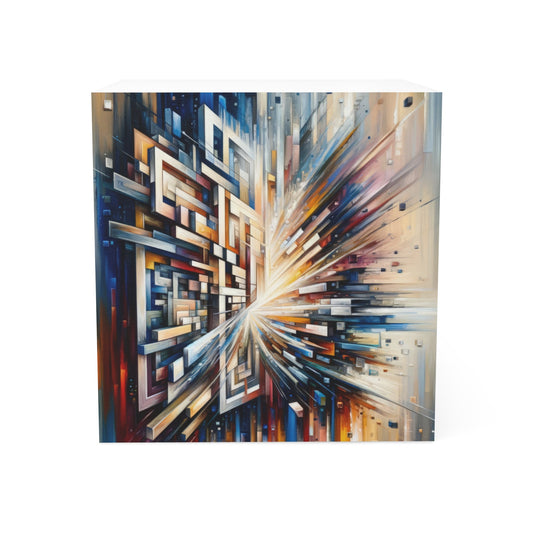 Pieces Unifying Focus Note Cube - ATUH.ART