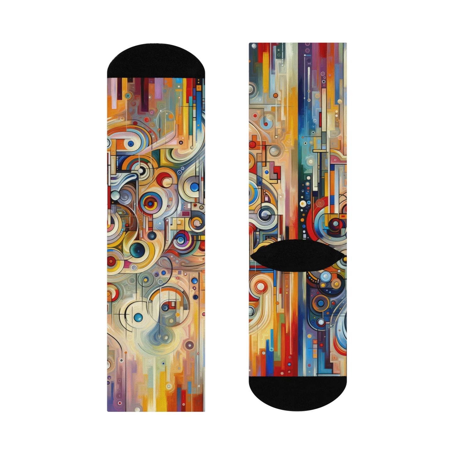 Playful Wisdom Essence Cushioned Crew Socks - ATUH.ART