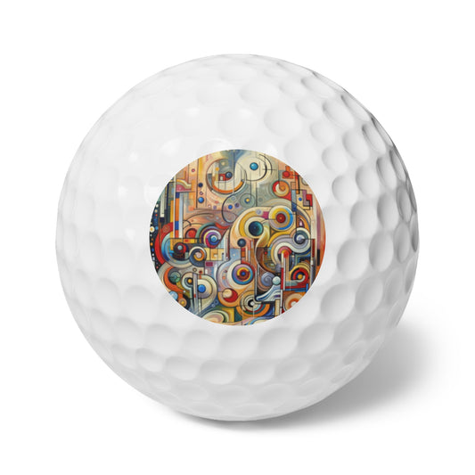 Playful Wisdom Essence Golf Balls, 6pcs - ATUH.ART