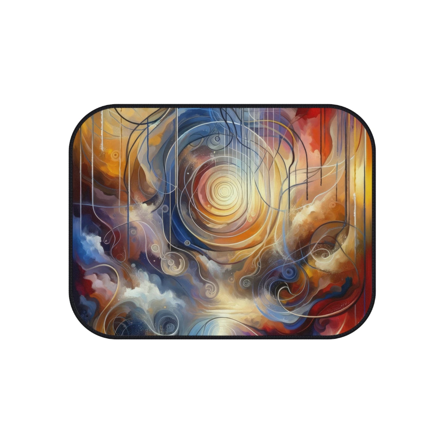 Presence Anchored Tachism Car Mats (Set of 4) - ATUH.ART