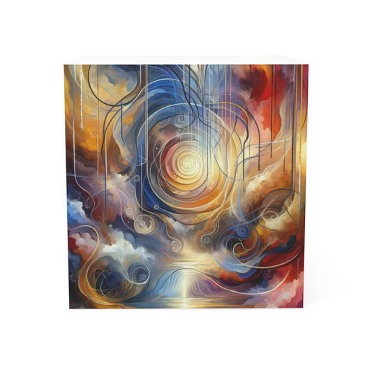 Presence Anchored Tachism Note Cube - ATUH.ART
