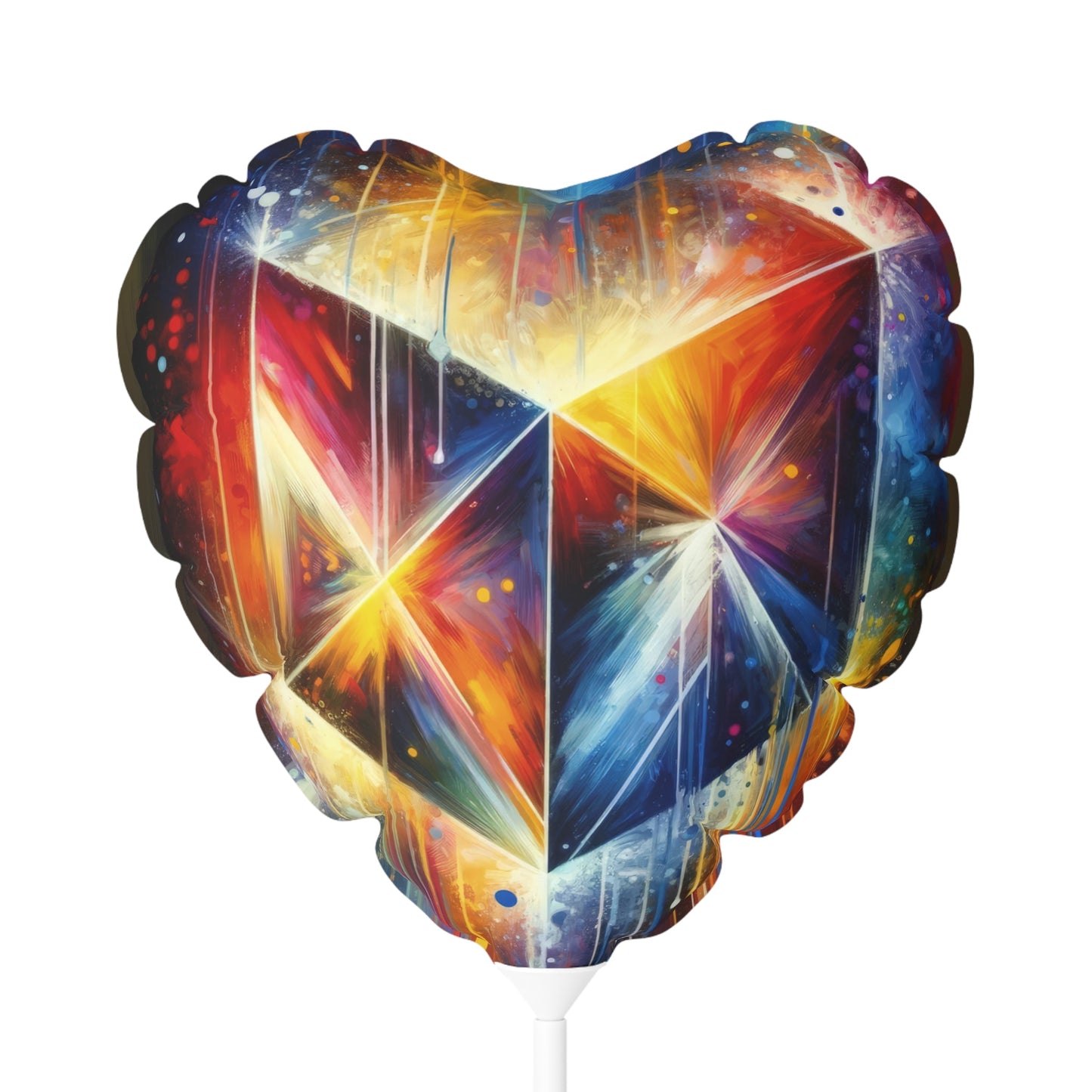 Prismatic Light Spectrum Balloon (Round and Heart-shaped), 11" - ATUH.ART
